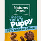 Natures Menu Puppy Chicken Meaty Dog Treats 50g