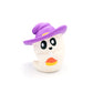 Great&Small Creepy Cuties Latex Ghost with Candy Dog Toy
