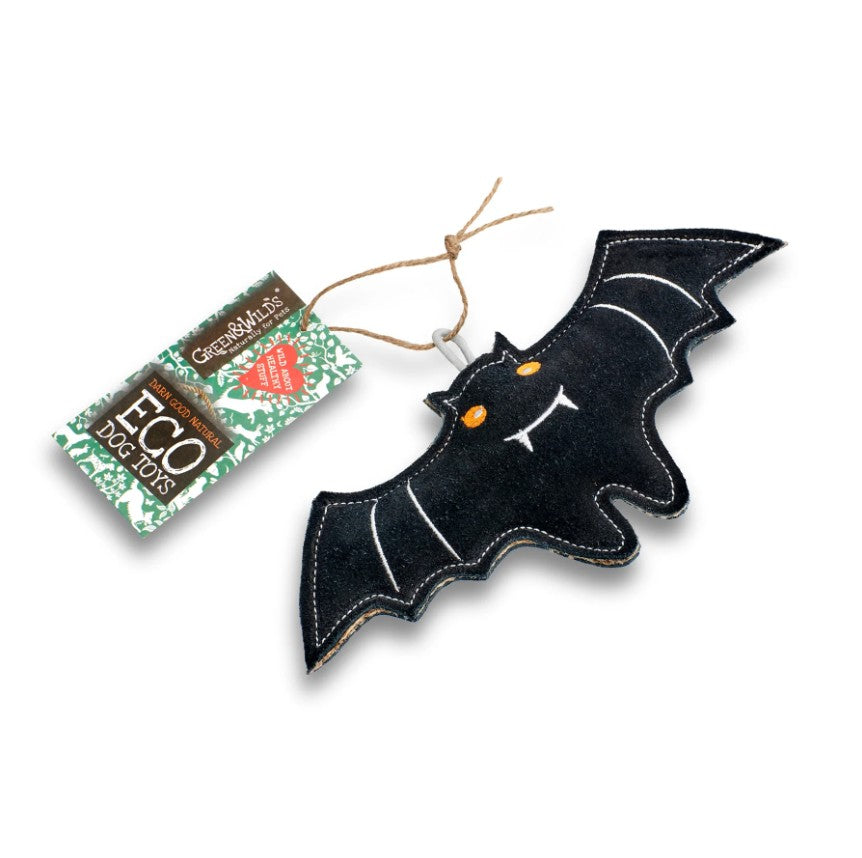 Green & Wild's Count Batula Eco Halloween Dog Toy