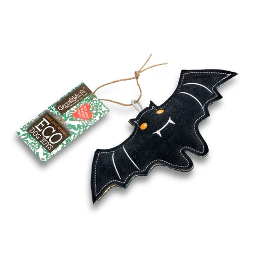 Green & Wild's Count Batula Eco Halloween Dog Toy