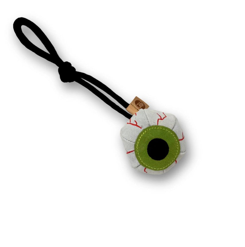 Green & Wild's Count Eye-m Watching You Eco Halloween Dog Toy