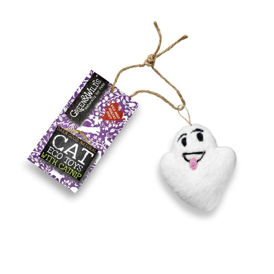 Green & Wild's Mr Spooky Halloween Eco Cat Toy with Catnip