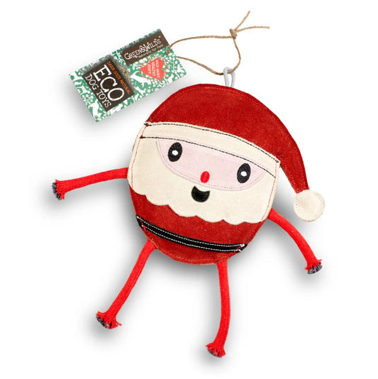 Green & Wild's Christmas Chris Christmas Eco Dog Toy