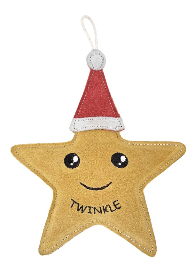Green & Wild's Christmas Twinkle the Star Eco Dog Toy