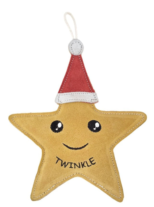Green & Wild's Christmas Twinkle the Star Eco Dog Toy