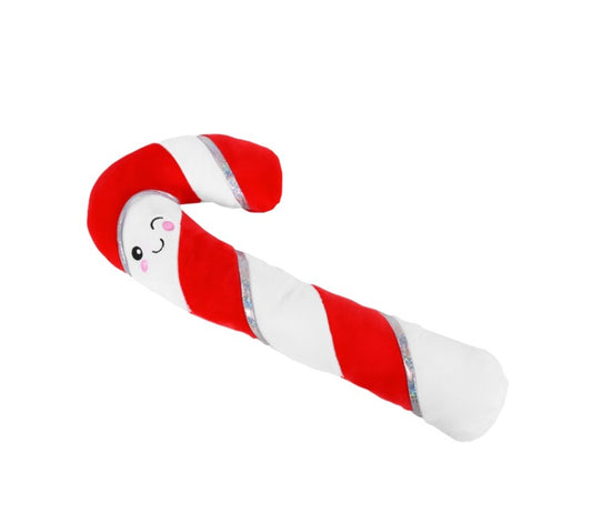 Rosewood Christmas Comet Candy Cane Dog Toy