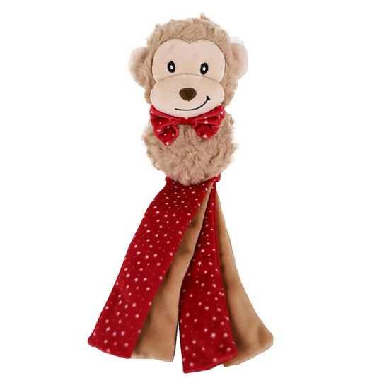Rosewood Christmas Max Monkey Dog Toy