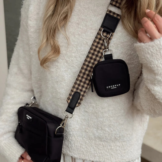 Cocopup London Dog Walking Bag Strap Cotswold Check