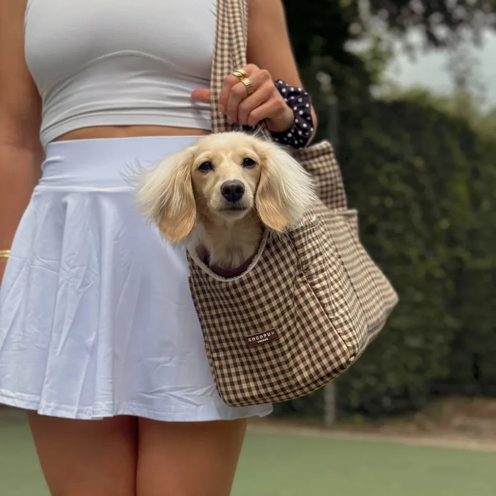 Cocopup London Dog Carrier - Cotswold Check