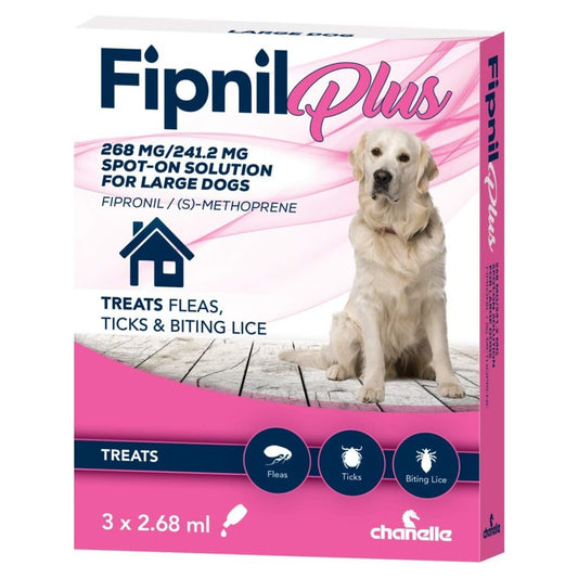 Fipnil Plus Spot On Flea Treatment Large Dog 268mg (20.1 - 40KG)