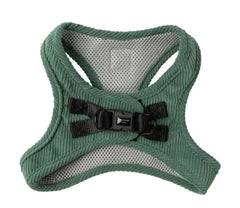 Fuzzyard Life Corduroy Step In Dog Harness Myrtle Green