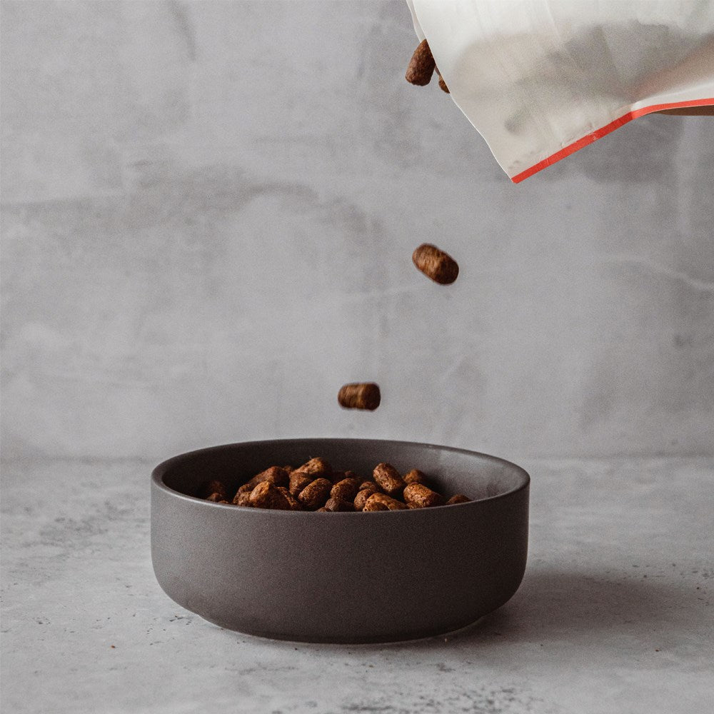 great&small grey stoneware bowl lifestyle image