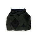 Great&Small Country Adventure Retro Green Patterned Fleece