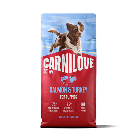 Carnilove Salmon & Turkey Puppy Dry Dog Food