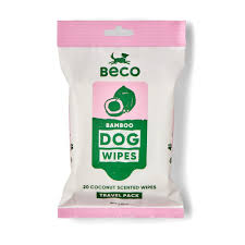 Beco Bamboo Travel Wipes Coconut Scented 20 Pack