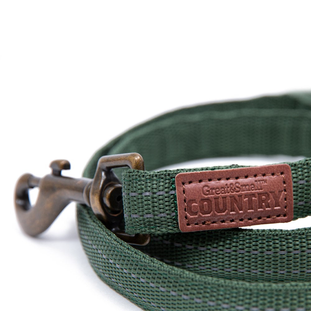Great&Small Country Forest Green Dog Lead