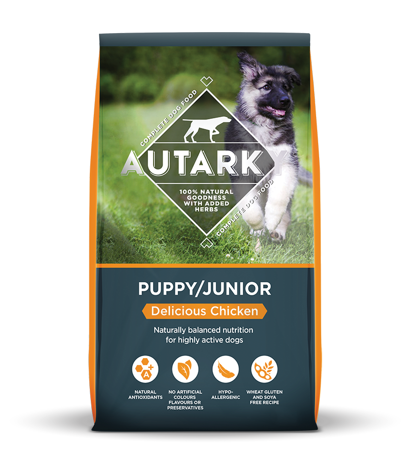 Autarky Puppy Junior Delicious Chicken Dry Dog Food