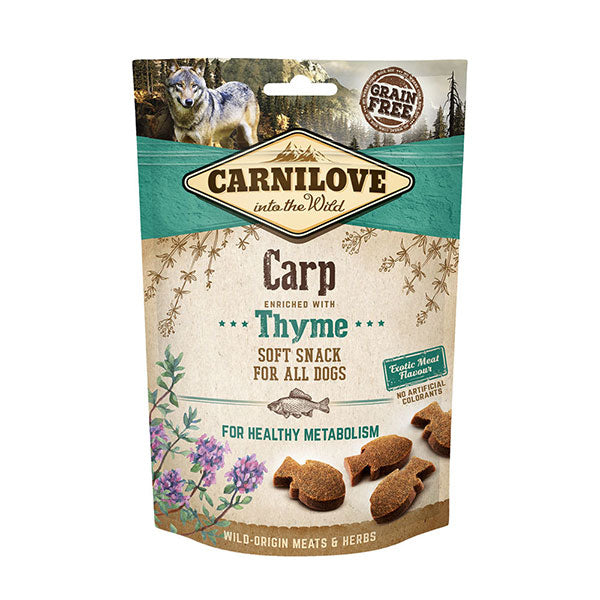 Carnilove Carp with Thyme Soft Snack Treats 200g