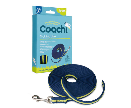 Coachi 5m Training Line Navy & Lime