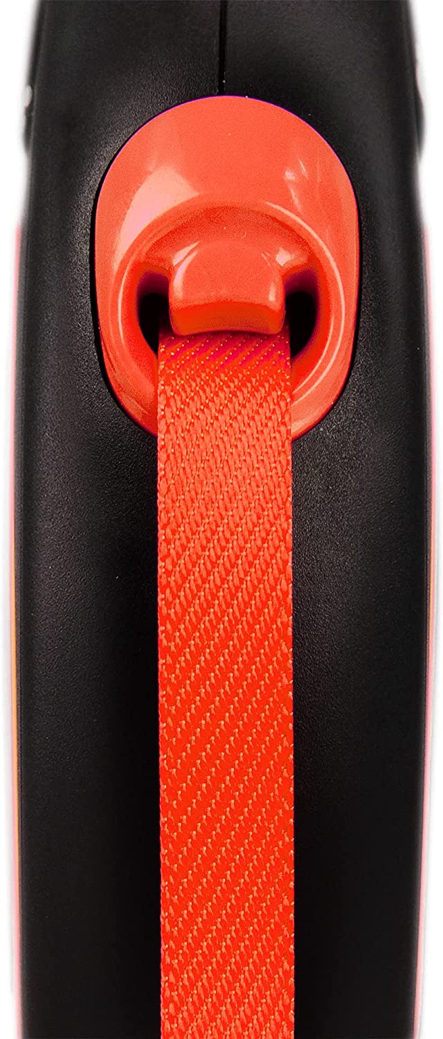 Flexi Neon 5M Retractable Lead Orange