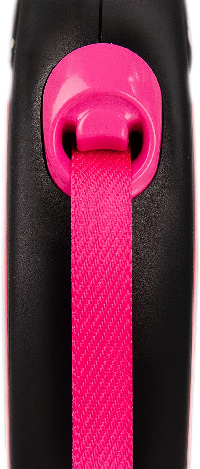 Flexi Neon 5M Retractable Lead Pink