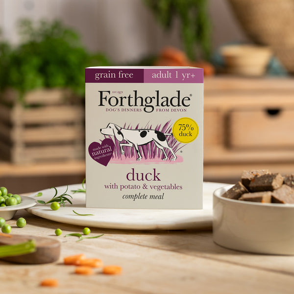 Forthglade Duck with Potatoes & Vegetables Wet Dog Food Tray 395g