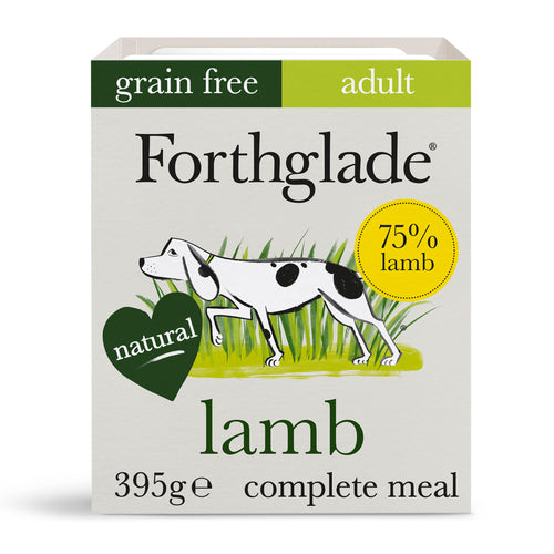Forthglade Lamb with Butternut Squash & Vegetables Wet Dog Food Tray 395g