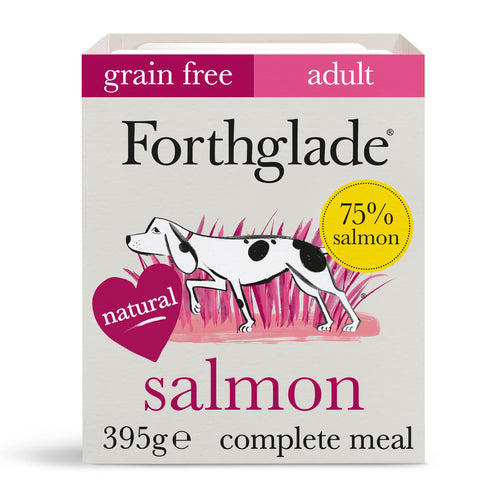 Forthglade Salmon with Potatoes & Vegetables Wet Dog Food Tray 395g