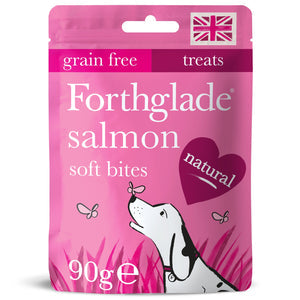 Forthglade Natural Soft Bites Salmon Dog Treats 90g