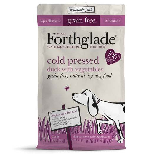 Forthglade Cold Pressed Adult Duck Dry Dog Food