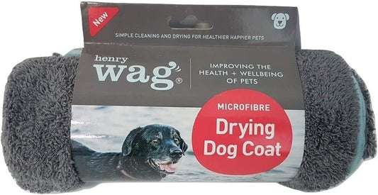 Henry Wag Microfibre Dog Drying Coat