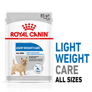 Royal Canin Light Weight Care Wet Dog Food Pouches 12 x 85G