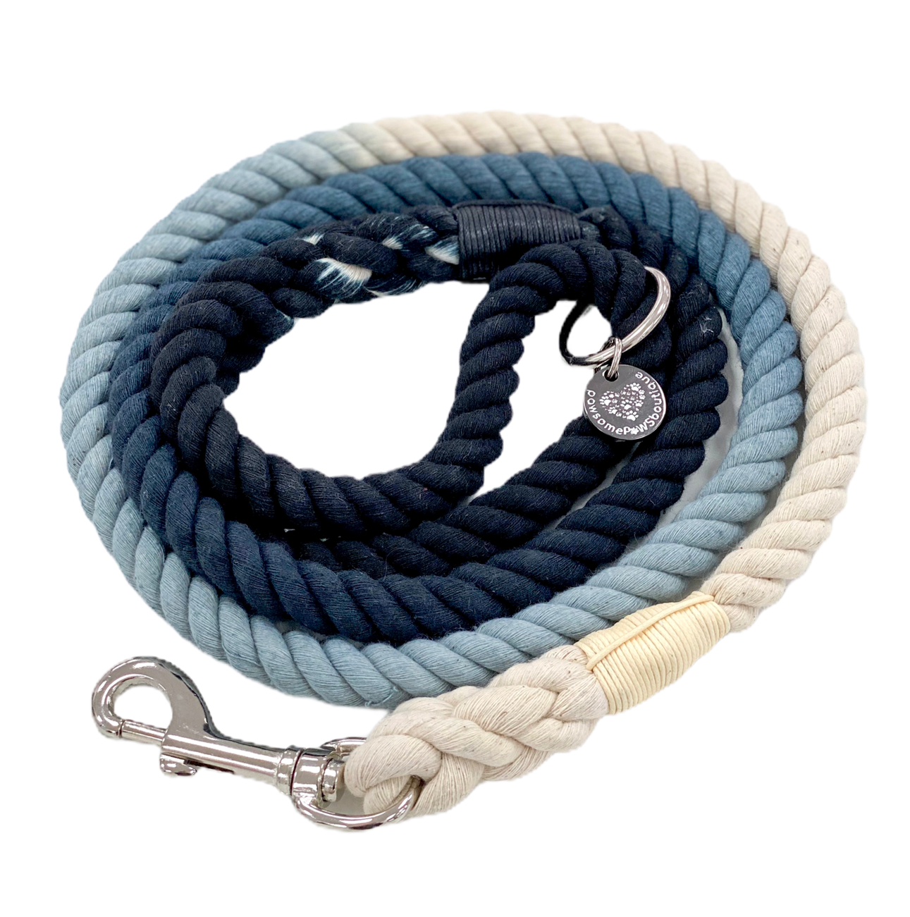 Pawsome Paws Boutique Midnight Bell Rope Lead