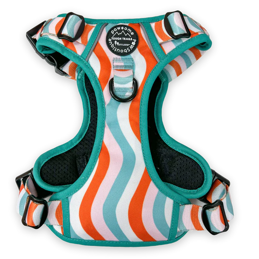 Pawsome Paws Boutique Peppermint Swirl Tough Trails Harness