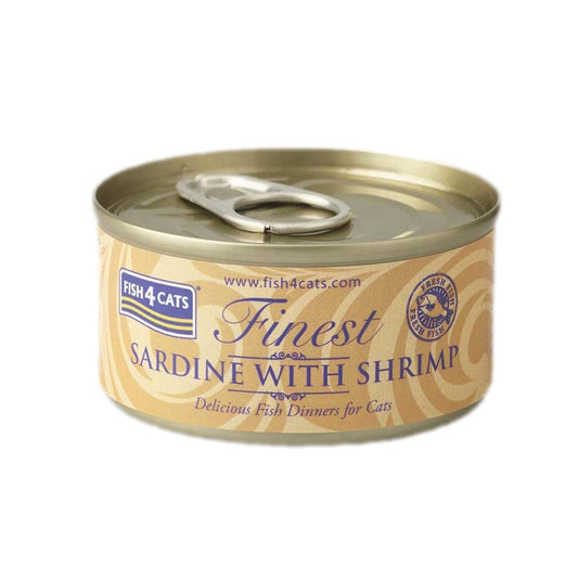 Fish4Cats Sardine with Shrimp Wet Cat Food Can 70g