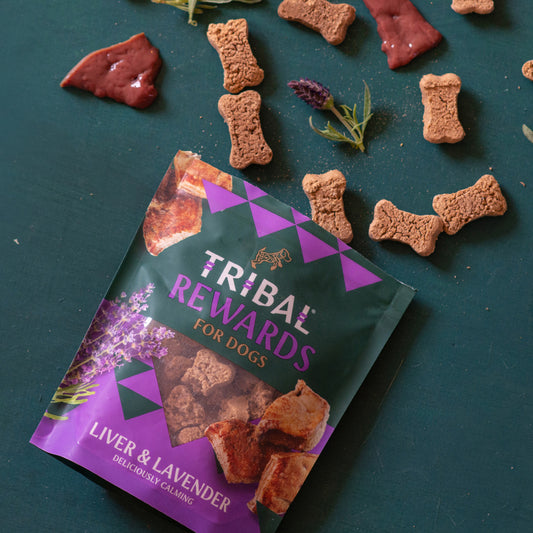 Tribal Rewards Liver & Lavender Dog Treats 125g