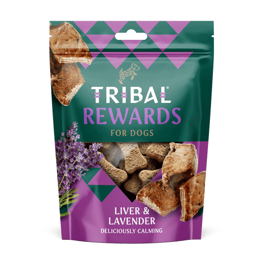 Tribal Rewards Liver & Lavender Dog Treats 125g