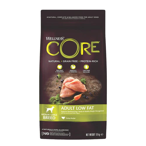 Wellness CORE Healthy Weight Turkey Grain Free Dog Food