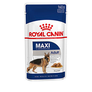 Royal Canin Maxi Adult Wet Dog Food Pouches 10 x 140g