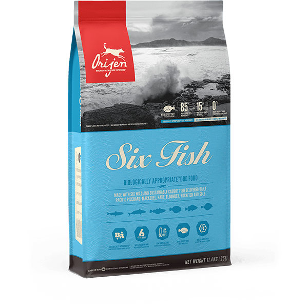 ORIJEN Adult Six Fish Dry Dog Food